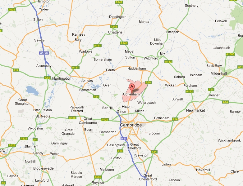 Map & Directions | Cottenham Renegades